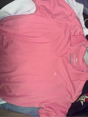 Tommy Bahama Pink Polo Shirt